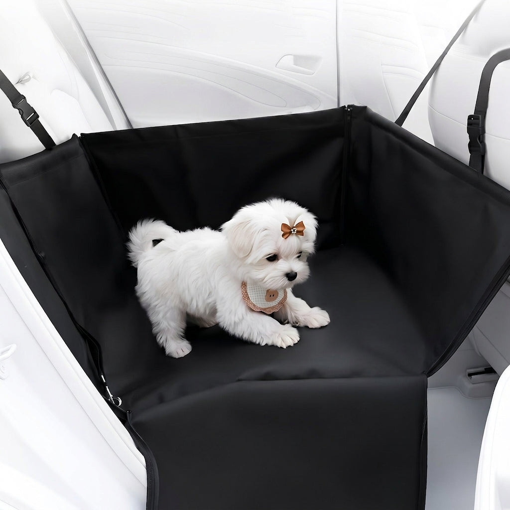 Cross-border best-selling car pet cushion: Oxford fabric for the car, rear seat waterproof and dirt-resistant, portable and foldable