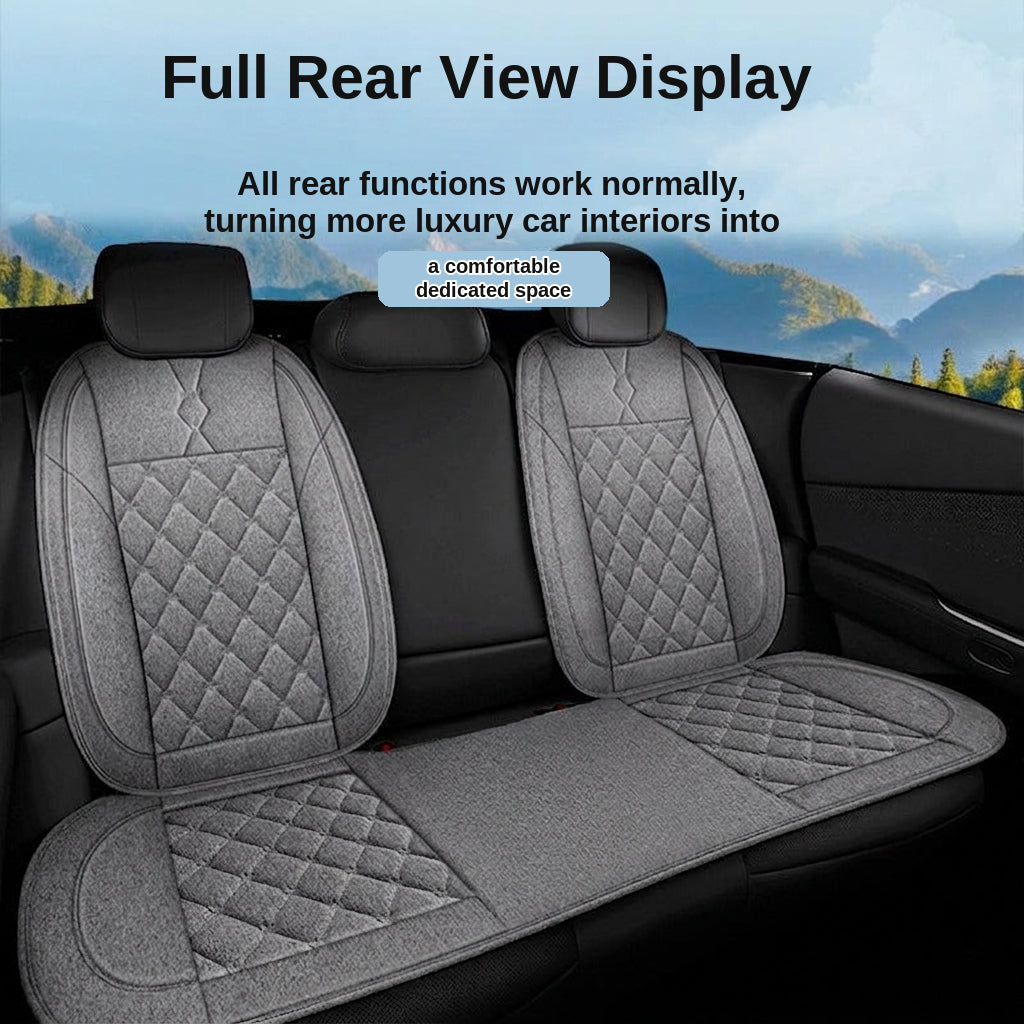 Cross-border bestselling car seat cushions, dirt-resistant, wear-resistant leather car seat cushions, all-season breathable full-coverage universal car seat cushions