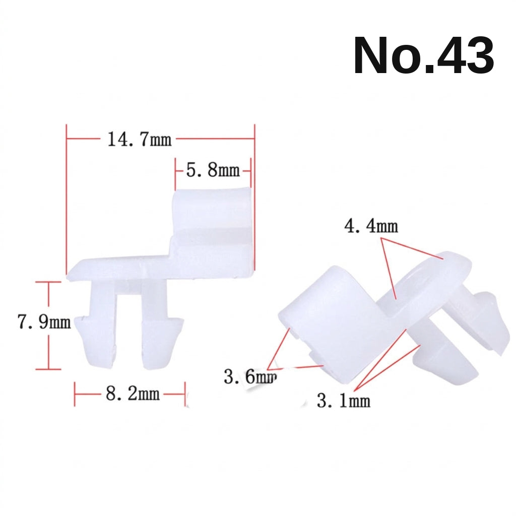 Car buckle, ceiling buckle, bumper buckle, door panel buckle, leaf panel lining buckle, plastic nylon buckle