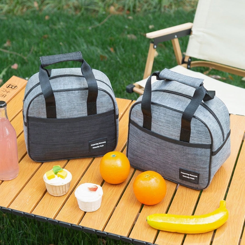 Insulated Lunch Box Bag, Large Capacity
