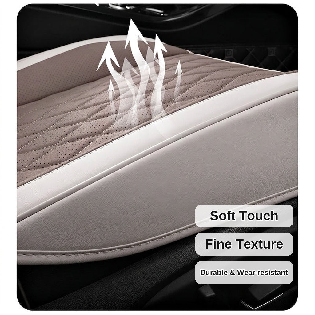 New car seat cushion, all-season universal seat, Nappa leather full-coverage seat cover, small sedan SUV seat cushion manufacturer wholesale