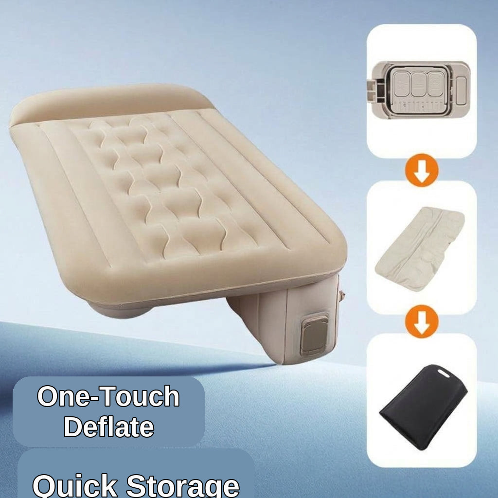 Car rear travel mattress new energy sleeping travel automatic charging and discharging carry leveling to fill the inflatable bed