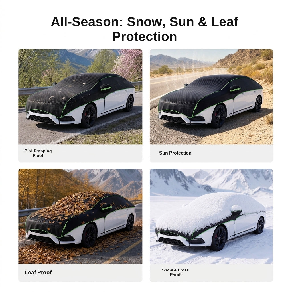 Car Snow Cover Full-Body Winter Protection