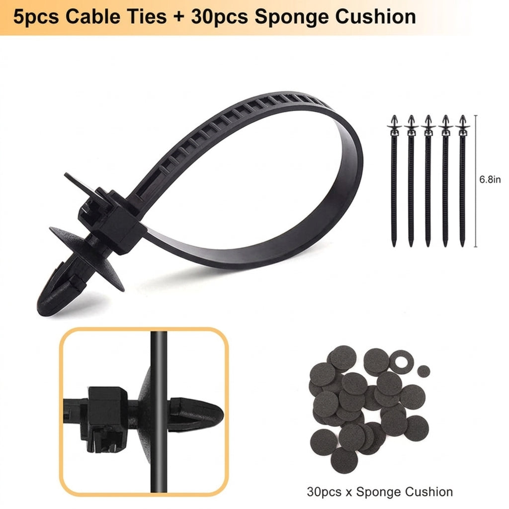 750pcs boxed clips, 16 types of car bumper mudguard plastic clip combo sets, interior panels for cars