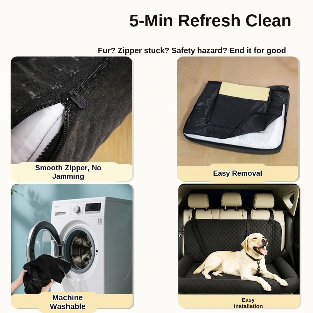 Car kennel puppy car artifact dog car kennel pet car mat front and rear dog out safety seats