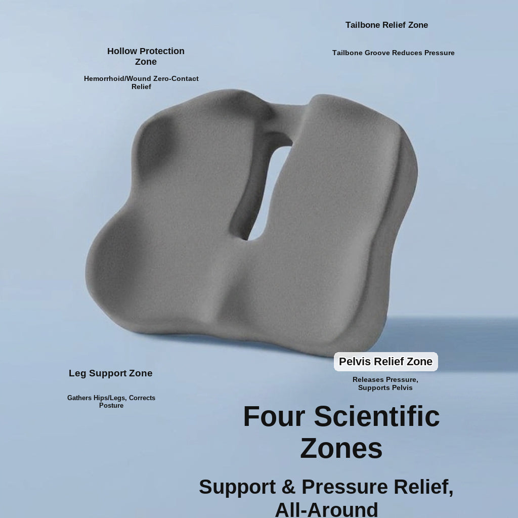 Memory Foam Seat Cushion, Office Chair, Beautiful Butt Pad, Sitting Tool, Student Stool, Memory Foam Waist Support Butt Pad