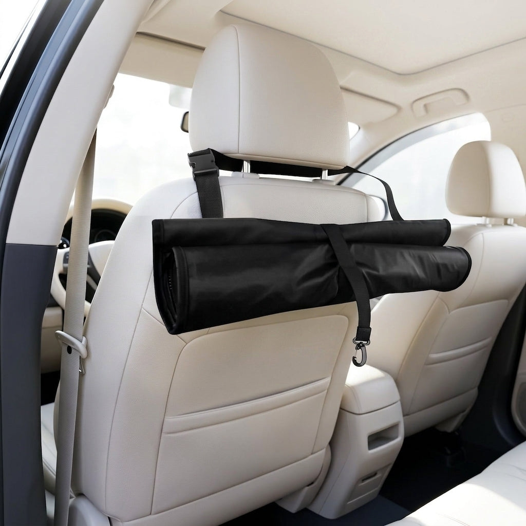 Cross-border best-selling car pet cushion: Oxford fabric for the car, rear seat waterproof and dirt-resistant, portable and foldable