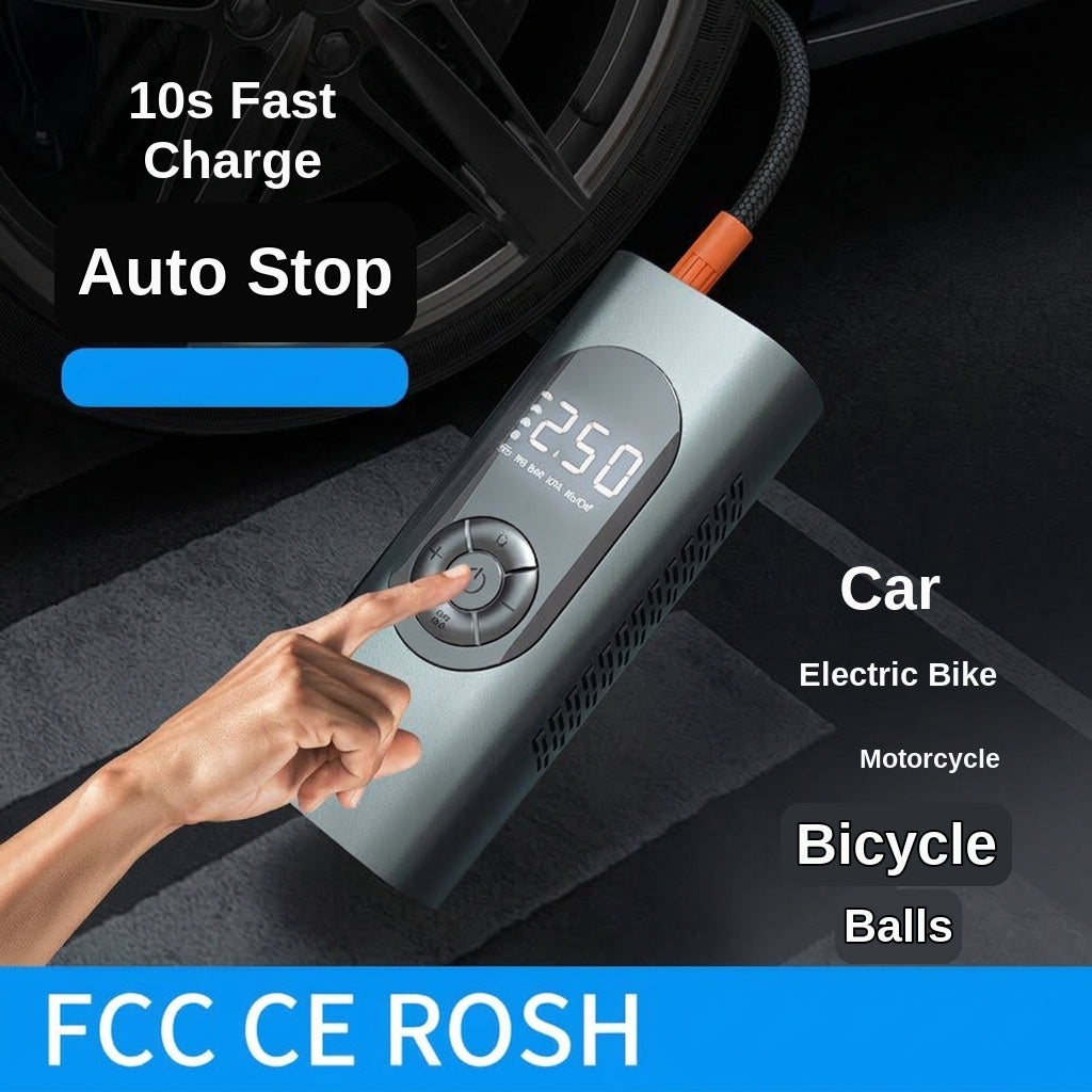 Cross-border Cordless Air Pump Portable Car Electric Pump High Power Tire 12v Car Inflator Pump