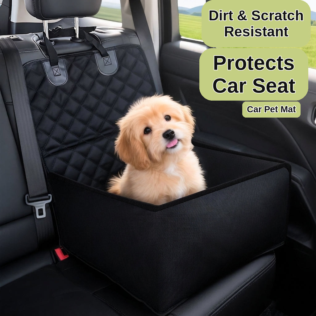 Pet Rear Seat Cushion for Cars, Waterproof & Dirt-Resistant