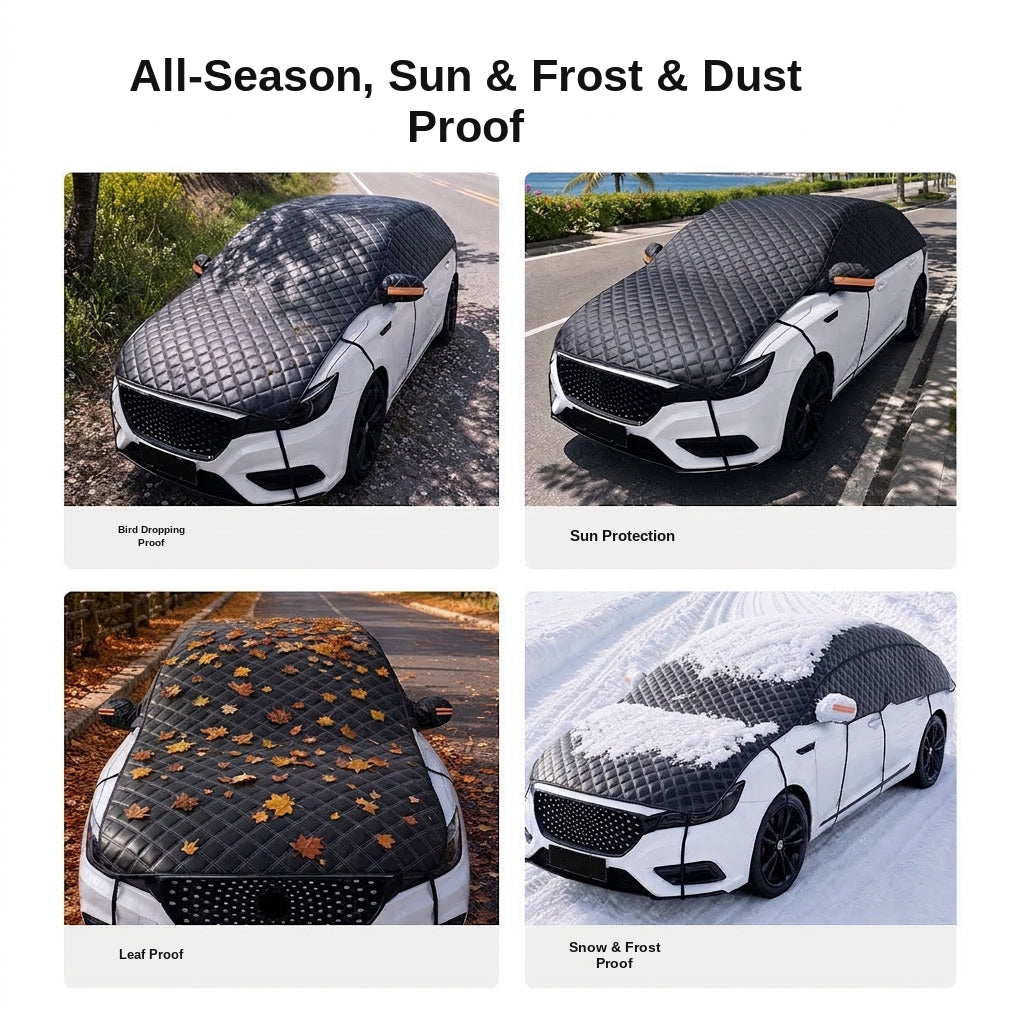 Car Snow Cover - Full Protection Winter Windshield