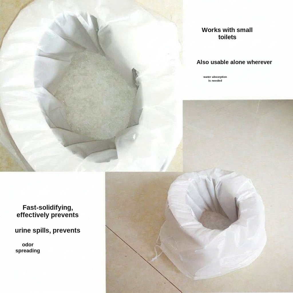 Toilet absorbent urine solidifier, outdoor car toilet, adult toilet, camping portable deodorizing curing agent