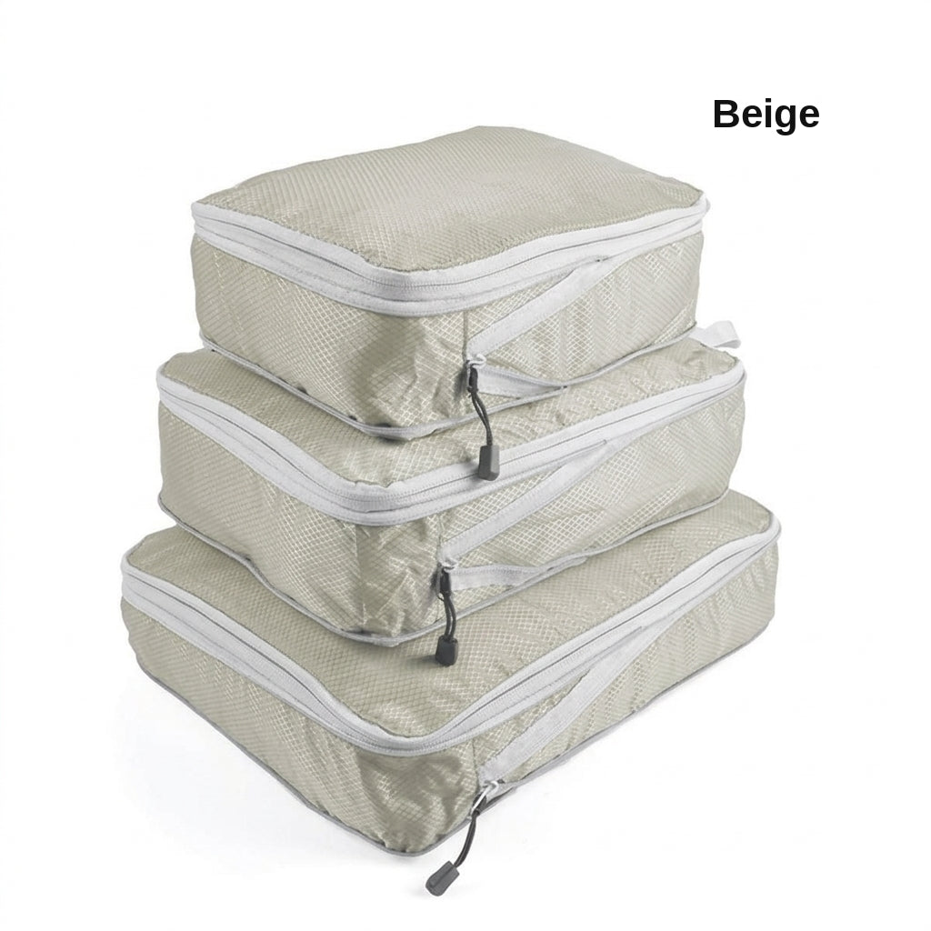 Compression Travel Storage Bag 3-Piece Set