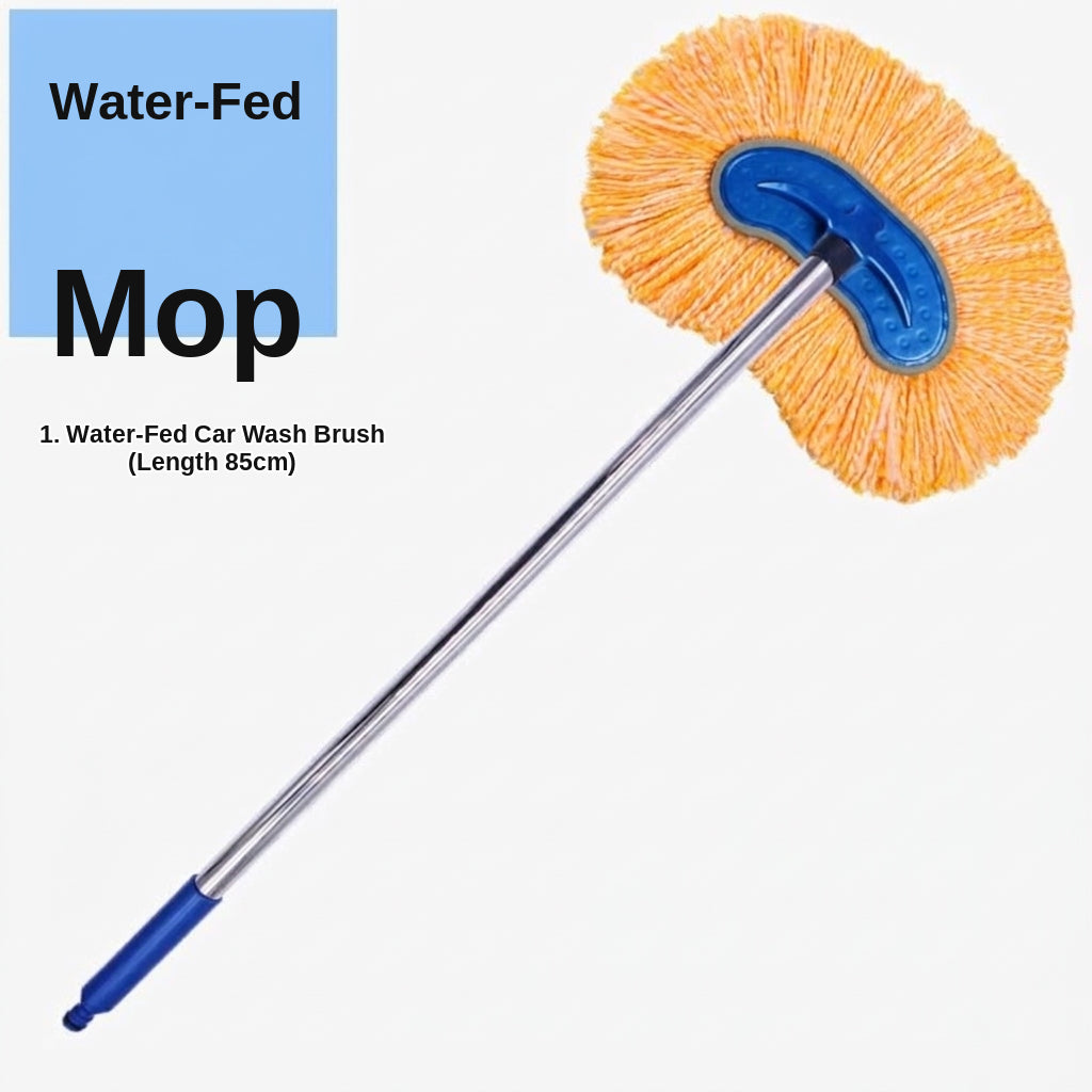 Car Wash Brush with Water Feed System