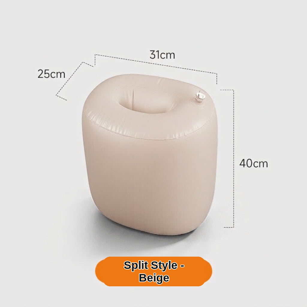 Car inflatable bed footrest rear seat gap pad, car and sedan rear seat gap pad, inflatable interior rest filling pad