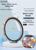 Steering Wheel Cover with Ceramic Ice Beads