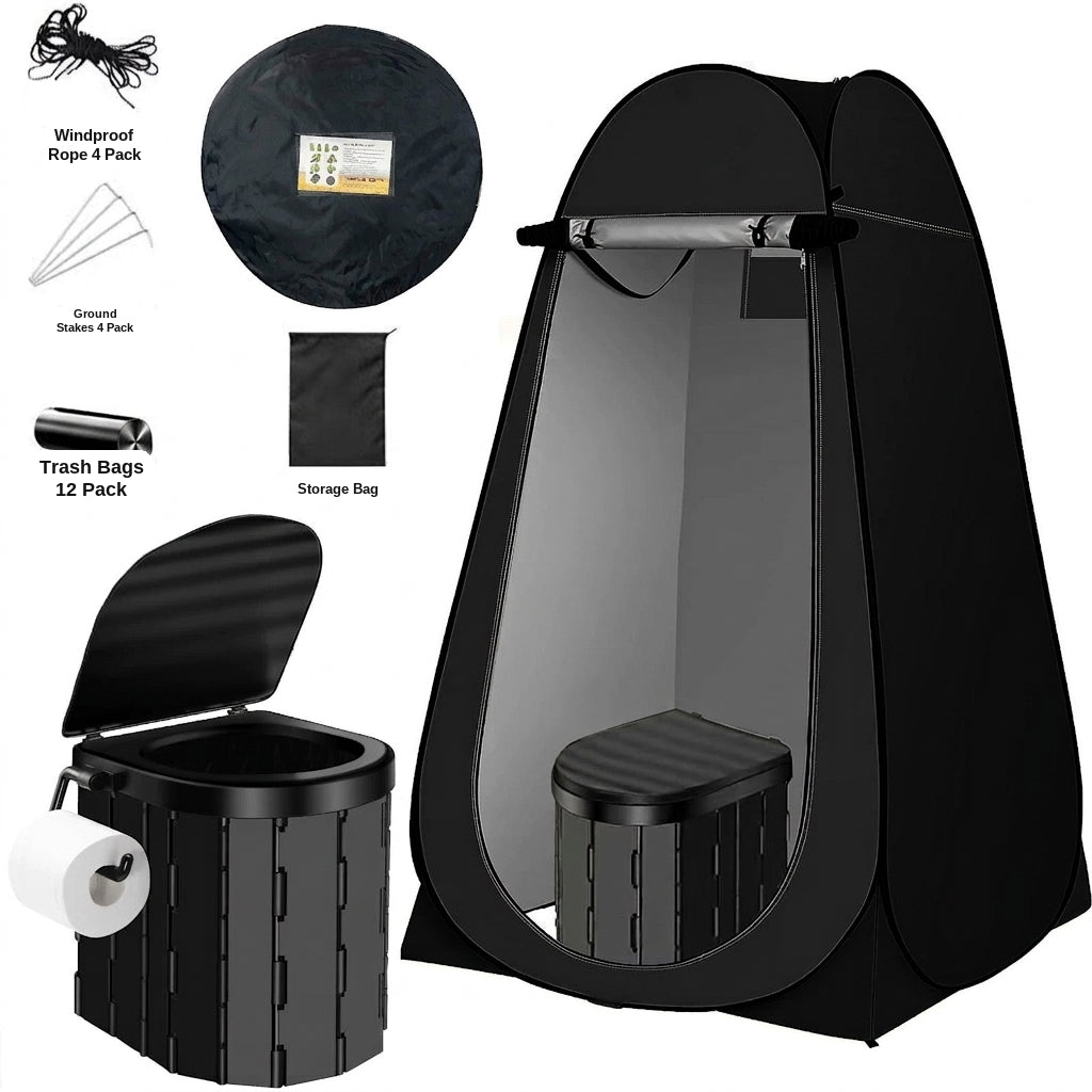 Fishing, shower, bathing artifact, outdoor camping, fishing, changing clothes, simple and portable, portable portable toilet, warm tent, toilet
