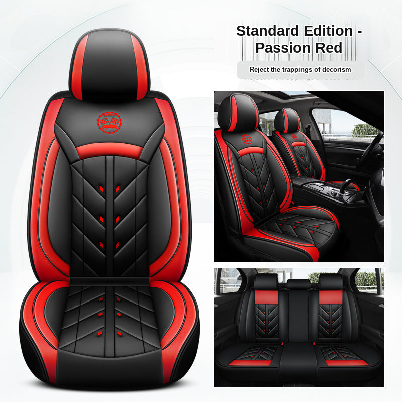Seat Cushion Cover - Five-Seater All-Season Leather