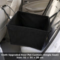 Cross-border best-selling car pet cushion: Oxford fabric for the car, rear seat waterproof and dirt-resistant, portable and foldable