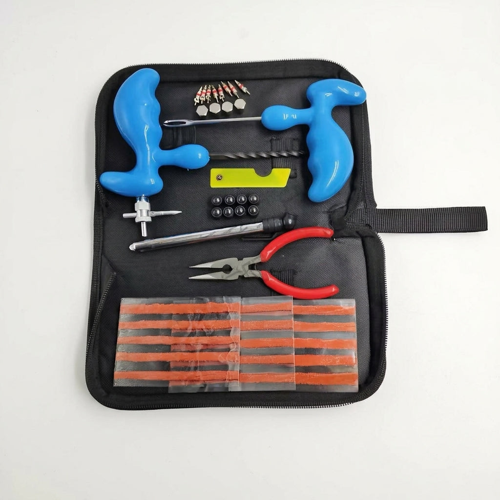 Tire Repair Tool Kit - 42 to 62 Piece Sets