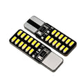 Car LED Light Decoding CANBUS T10 3014 24SMD Width Indicator Light In-Car Reading Light Small Plug Bulb