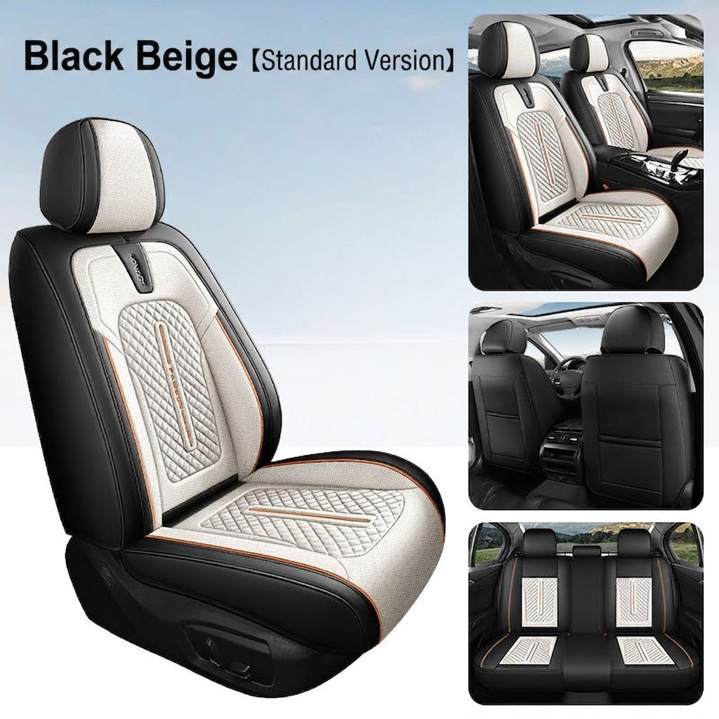 New car seat cushions fully covered, all-season universal seat covers, all five seats, full leather, high-quality seat covers sold directly from the manufacturer