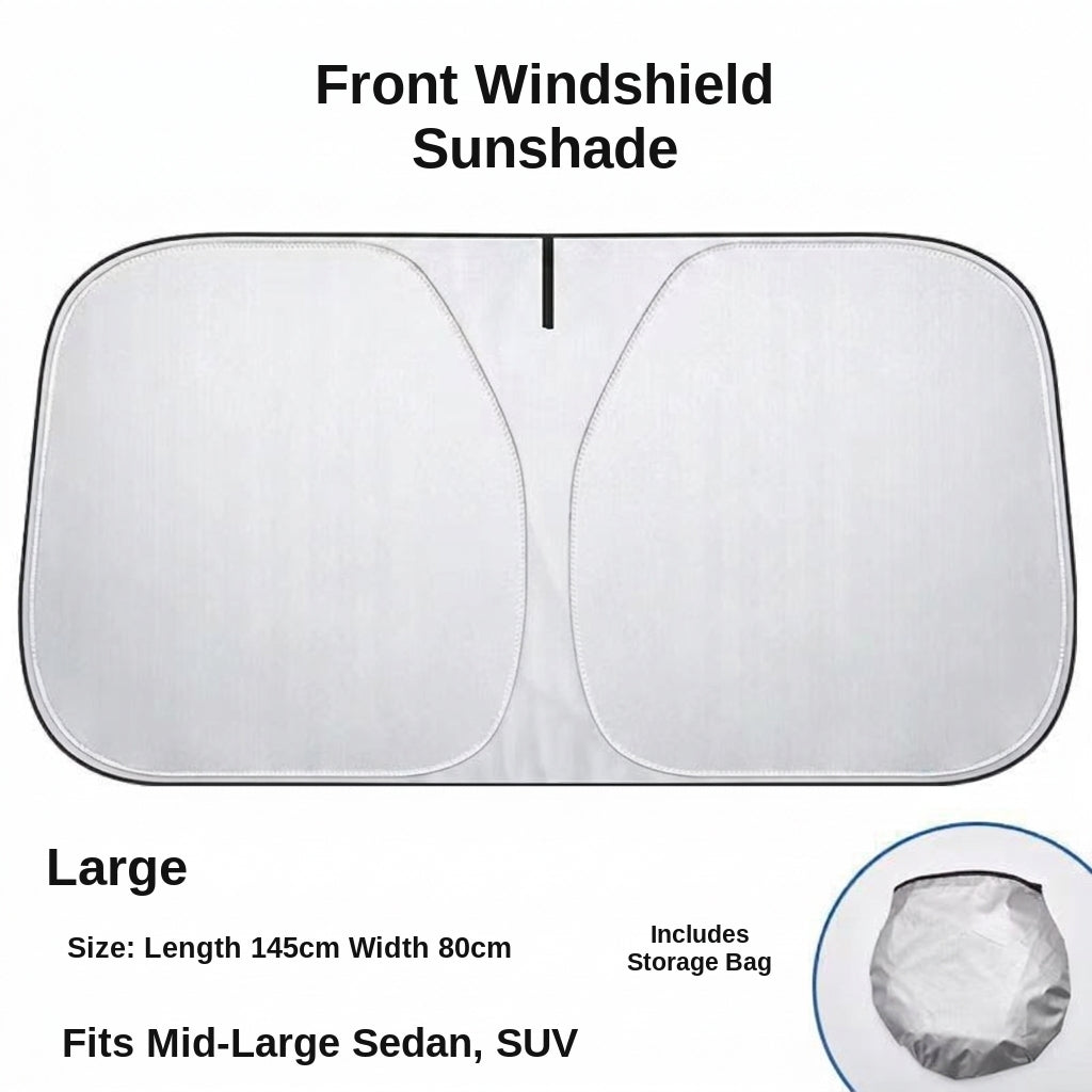 Car Sunshade - Fits Sedans & SUVs
