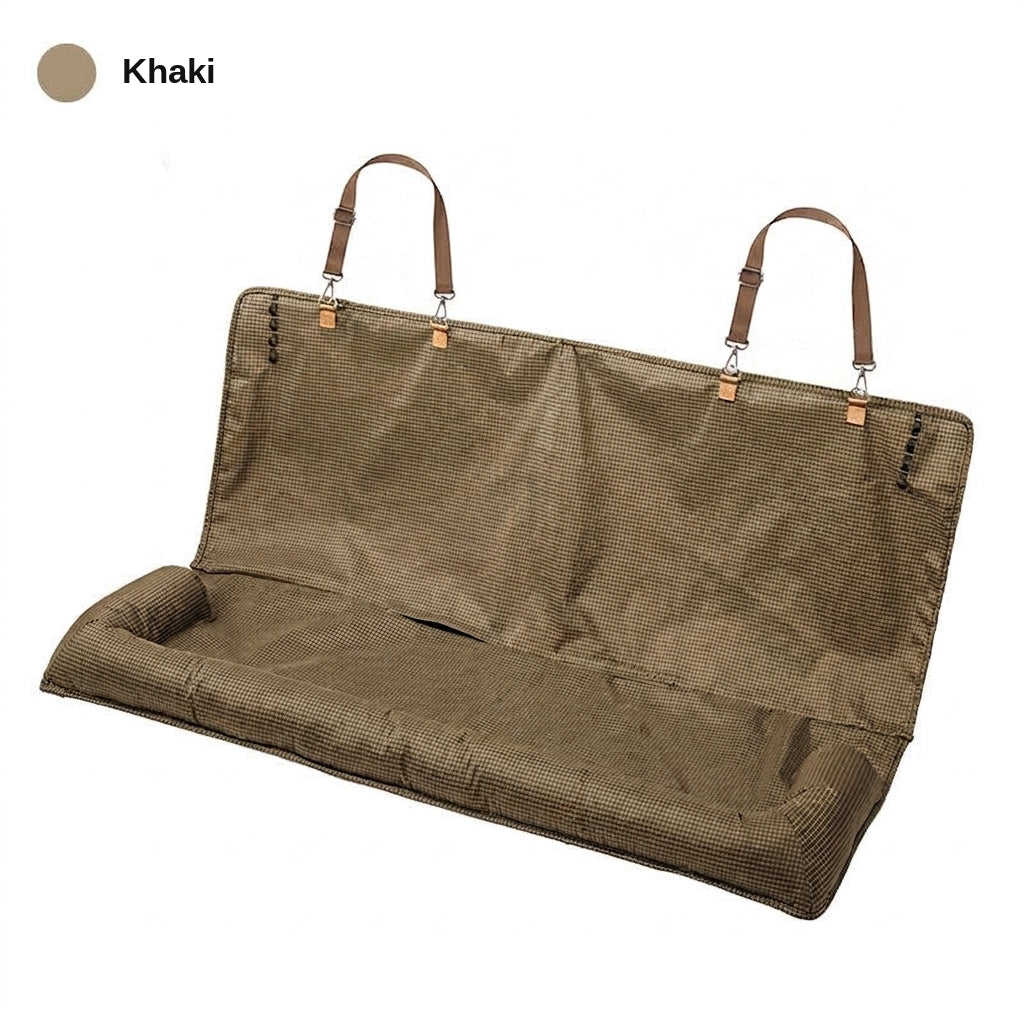 Water-repellent, dirt-resistant, scratch-resistant travel rear car dog bed, convenient for small, medium, and large dog pet supplies dog bed