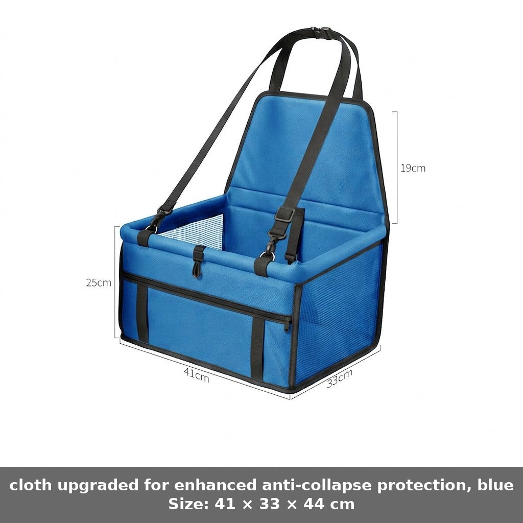 Cross-border bestseller breathable mesh pet car mat hanging bag, pet car carrier waterproof car dirt mat, dog anti-collapse