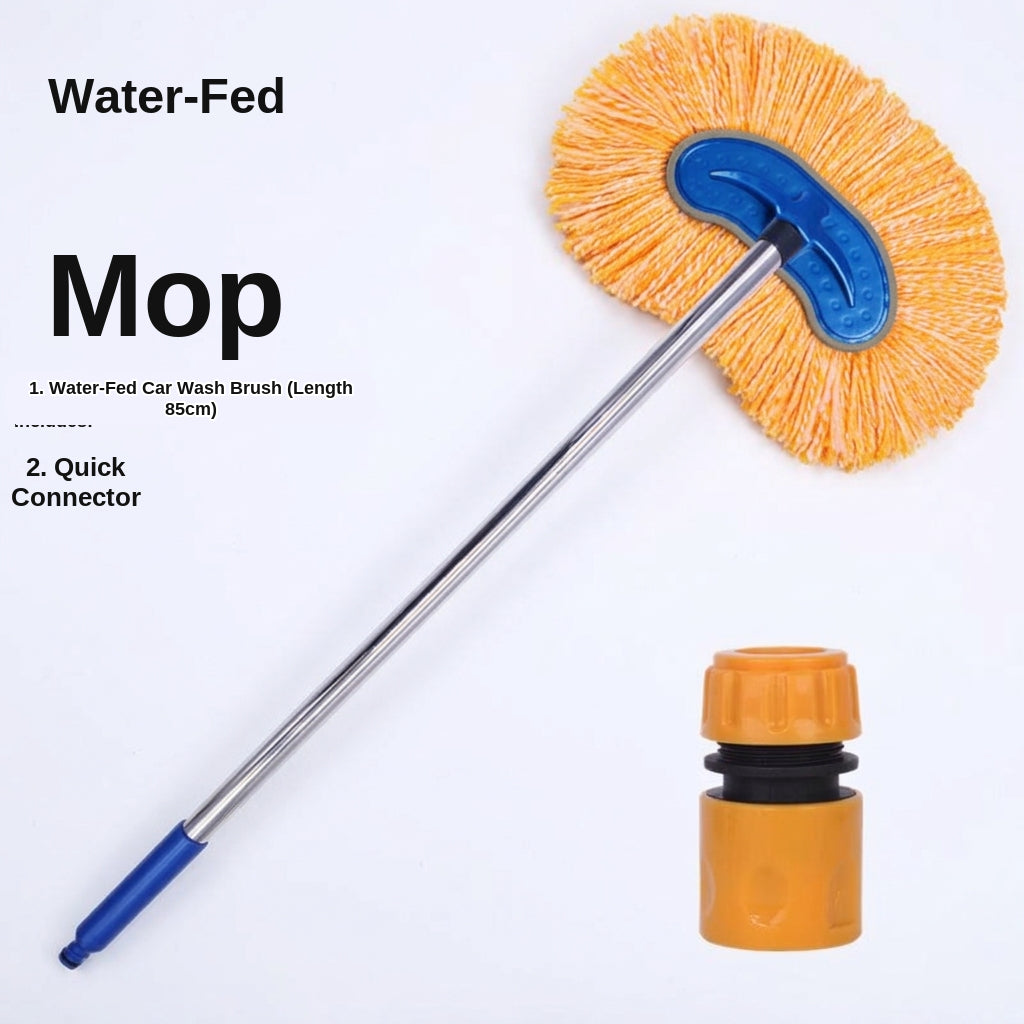 Car Wash Brush with Water Feed System