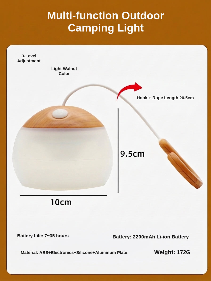 Camping Light Rechargeable LED Tent Lantern