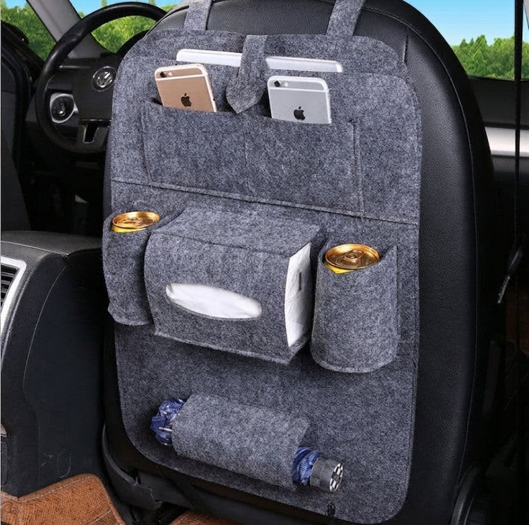 Car accessories car seat back storage bag multi-function back storage bag creative utility car hanging bag storage box