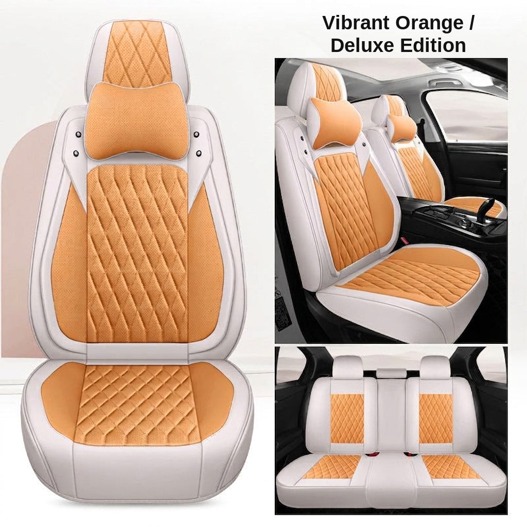 New car seat cushion, all-season universal seat, Nappa leather full-coverage seat cover, small sedan SUV seat cushion manufacturer wholesale