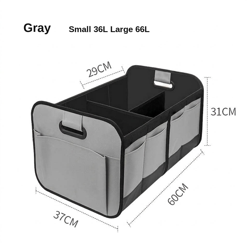 Cross-border car storage box trunk storage box oxford cloth storage box large capacity foldable spot wholesale