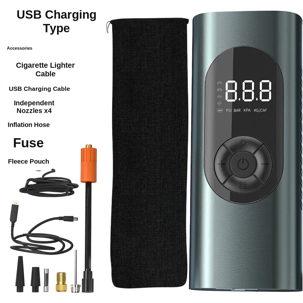 Cross-border Cordless Air Pump Portable Car Electric Pump High Power Tire 12v Car Inflator Pump