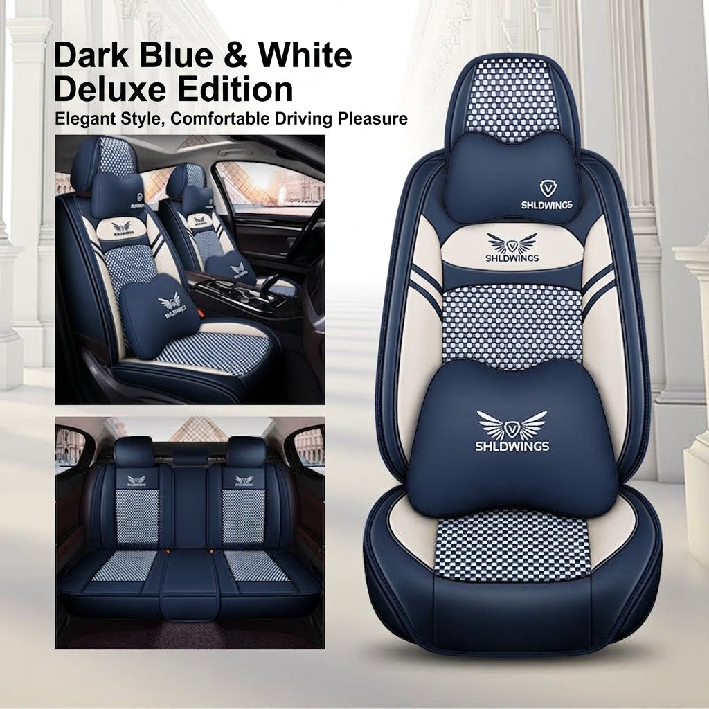 Full-coverage car seat covers for Napa leather car seat cushions, five-seat universal Ice Silk car seat cushions, all-season universal model wholesale
