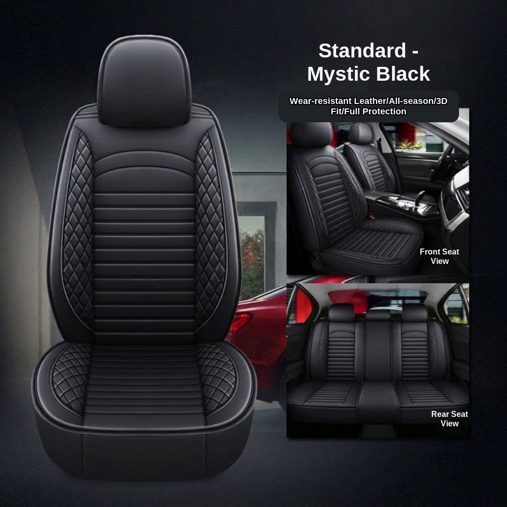 New all-season universal cartoon car seat cushion wholesale, premium feel, full leather, full coverage for small passenger car seat cushions