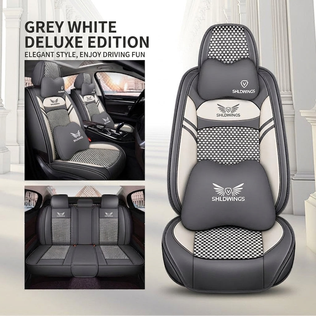 Full-coverage car seat covers for Napa leather car seat cushions, five-seat universal Ice Silk car seat cushions, all-season universal model wholesale