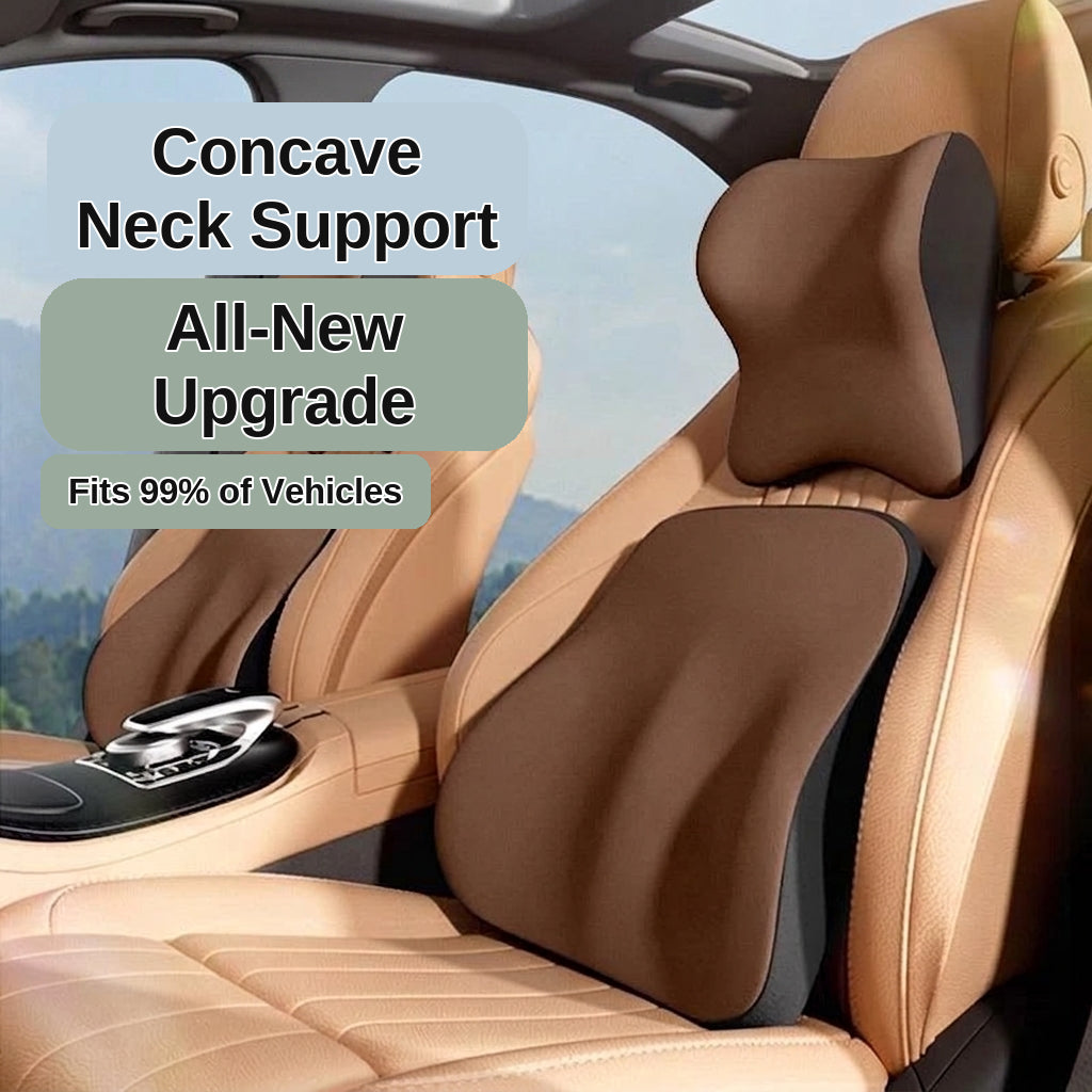 Car headrest, lumbar support, high-quality neck pillow, special pillow in the car, lumbar support, seat backrest, car supplies