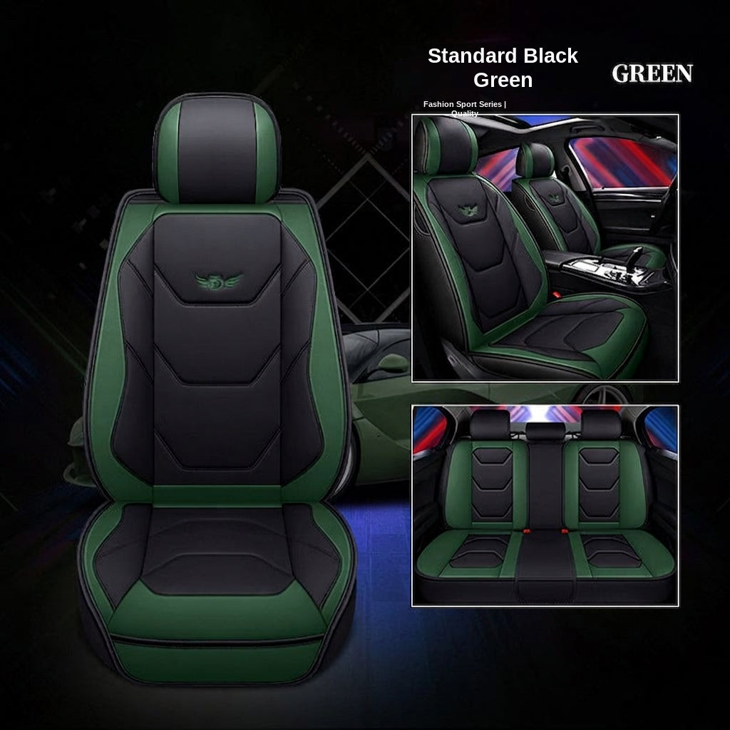 New car cushion leather all-wrap wear-resistant leather car seat cover is suitable for small car SUV car seat cover in all seasons