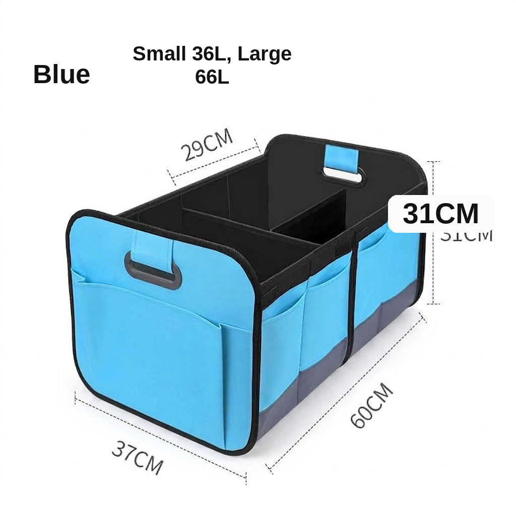 Cross-border car storage box trunk storage box oxford cloth storage box large capacity foldable spot wholesale