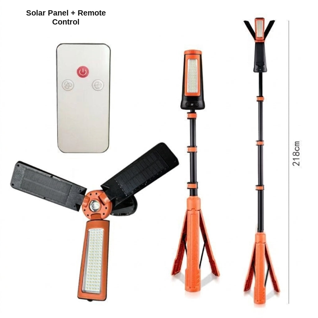 Portable LED Camping Light with Magnetic Attachment