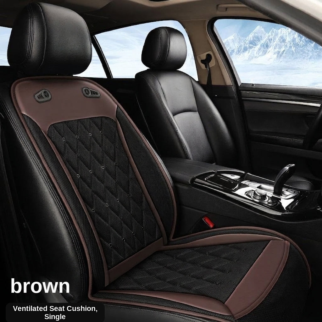 Car seat cushions, summer cooling ventilation seat cushions, 12V and 24V for air blowing, car seat cushion manufacturer OEM customization