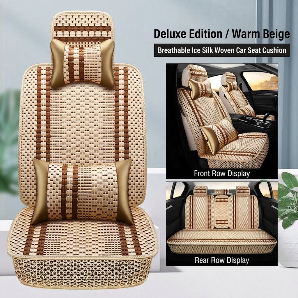 Car Cushion Four Seasons Universal Ice Silk Seat Cover Summer Cool Cushion Single Piece Car Single Pad Wholesale Factory Direct All-Inclusive