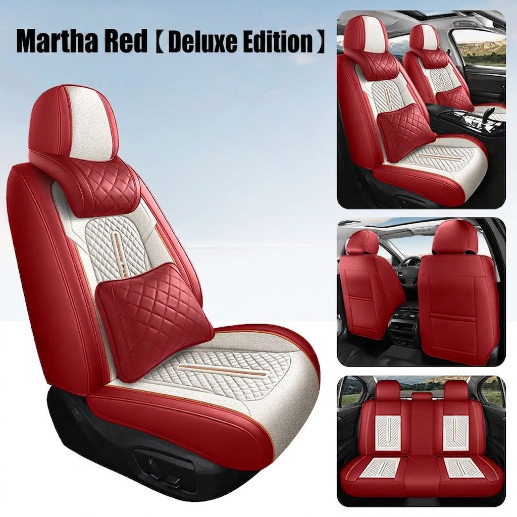 New car seat cushions fully covered, all-season universal seat covers, all five seats, full leather, high-quality seat covers sold directly from the manufacturer