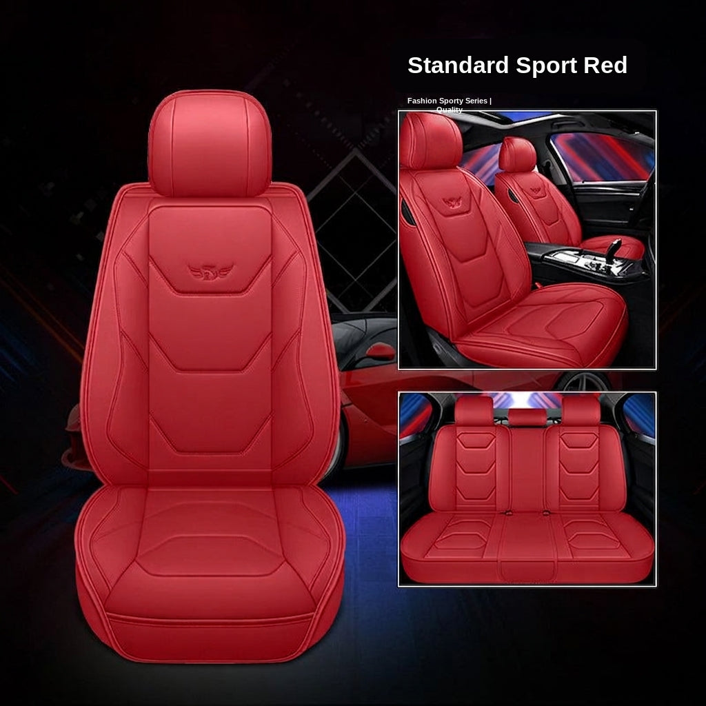 New car cushion leather all-wrap wear-resistant leather car seat cover is suitable for small car SUV car seat cover in all seasons