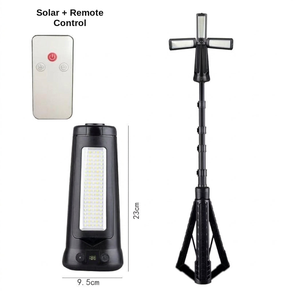 Portable LED Camping Light with Magnetic Attachment