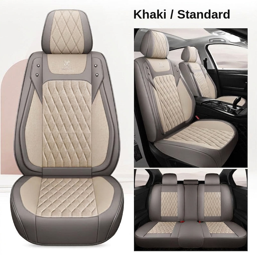 New car seat cushion, all-season universal seat, Nappa leather full-coverage seat cover, small sedan SUV seat cushion manufacturer wholesale