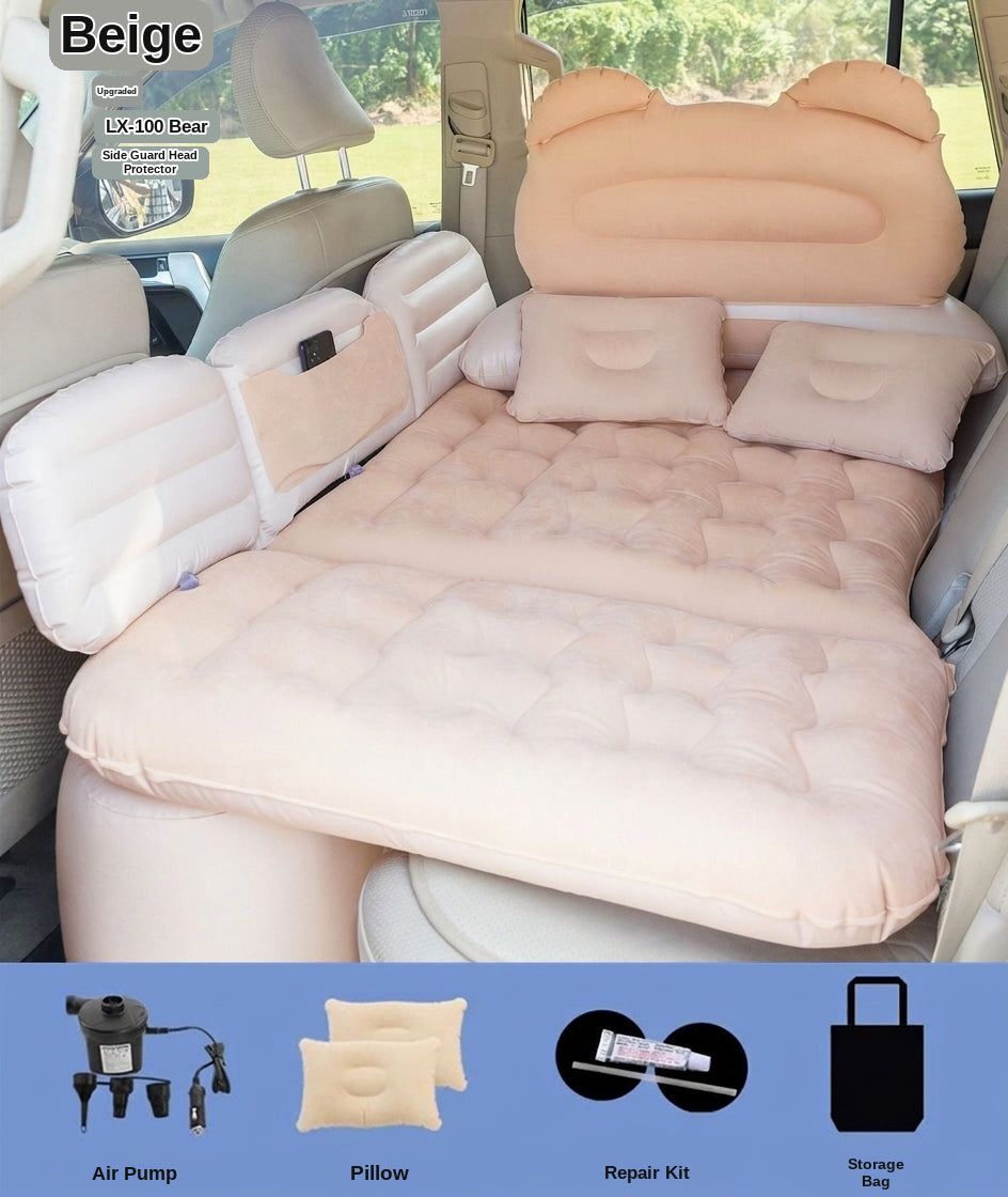 Car air bed car air bed car rear seat sleeping pad car children sleeping artifact car travel mattress