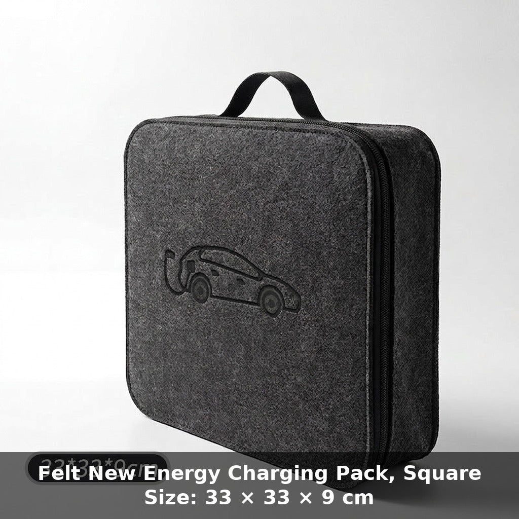 Charging gun storage bag, car charger storage bag, logo-printed waterproof charging gun bag, new energy vehicle bag