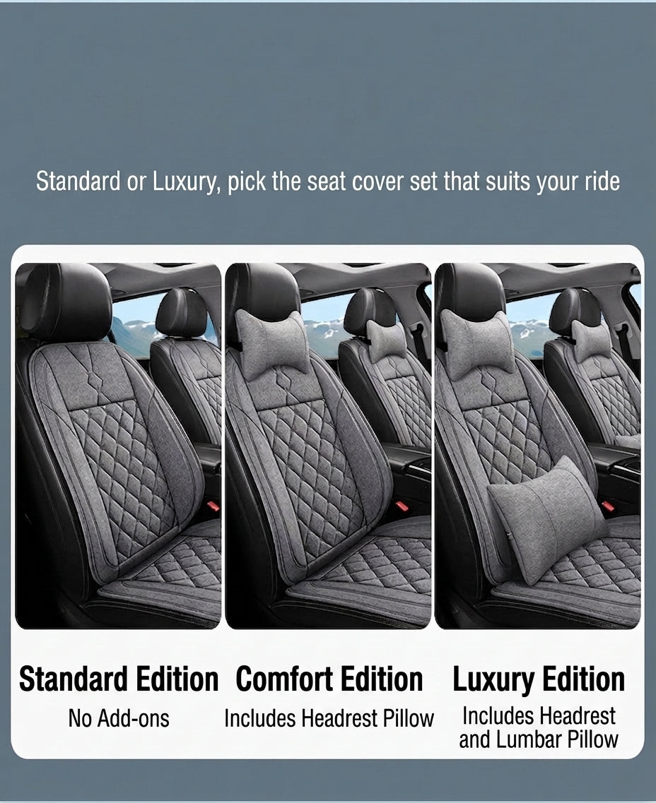 Cross-border bestselling car seat cushions, dirt-resistant, wear-resistant leather car seat cushions, all-season breathable full-coverage universal car seat cushions